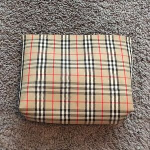 Burberry makeup bag